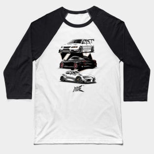 jdm collection Baseball T-Shirt